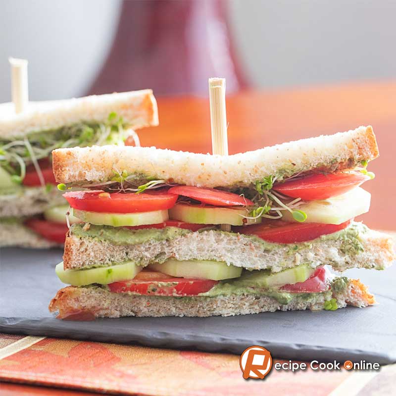 Delicious Tomato Cucumber Sandwich Recipe 9544