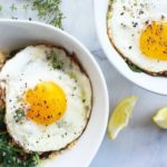 SPINACH & FRIED EGG GRAIN BOWLS