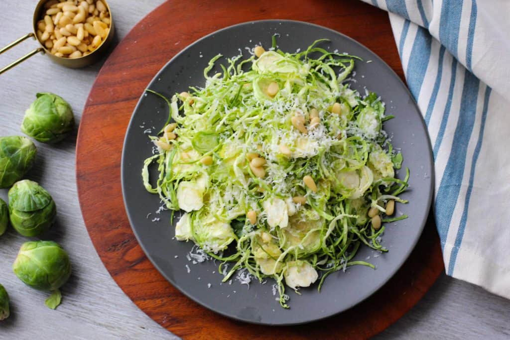 Lemony Brussels Sprout Salad